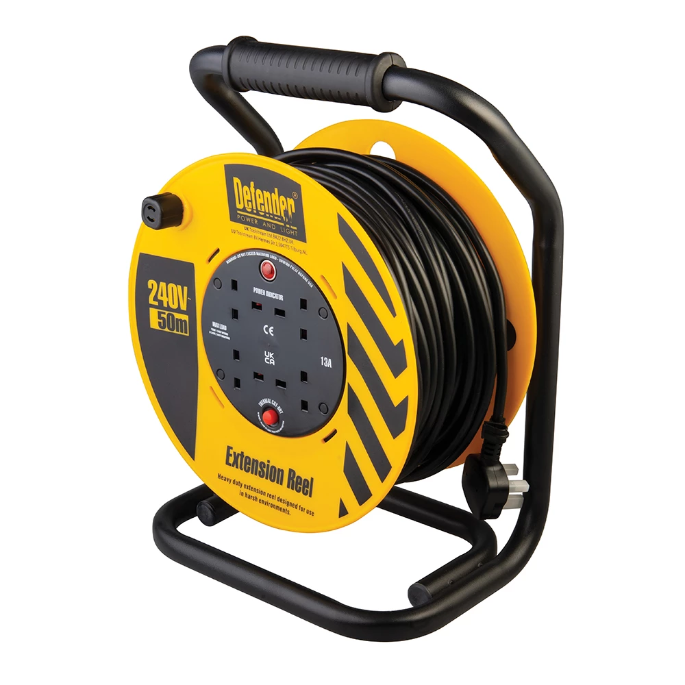 Toolstream Ltd Defender Light Cable Reel 50m