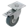 Fixman - Rubberen zwenkwiel met rem 75 mm, 50 kg