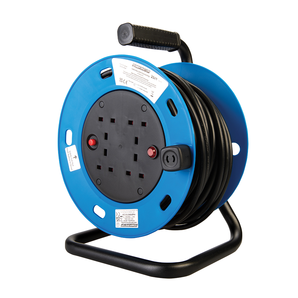 Toolstream Ltd Powermaster Cable Reel Freestanding 13A 230V