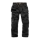 Scruffs - Pantalón de bolsillos con funda Trade, color negro Talla 46 S