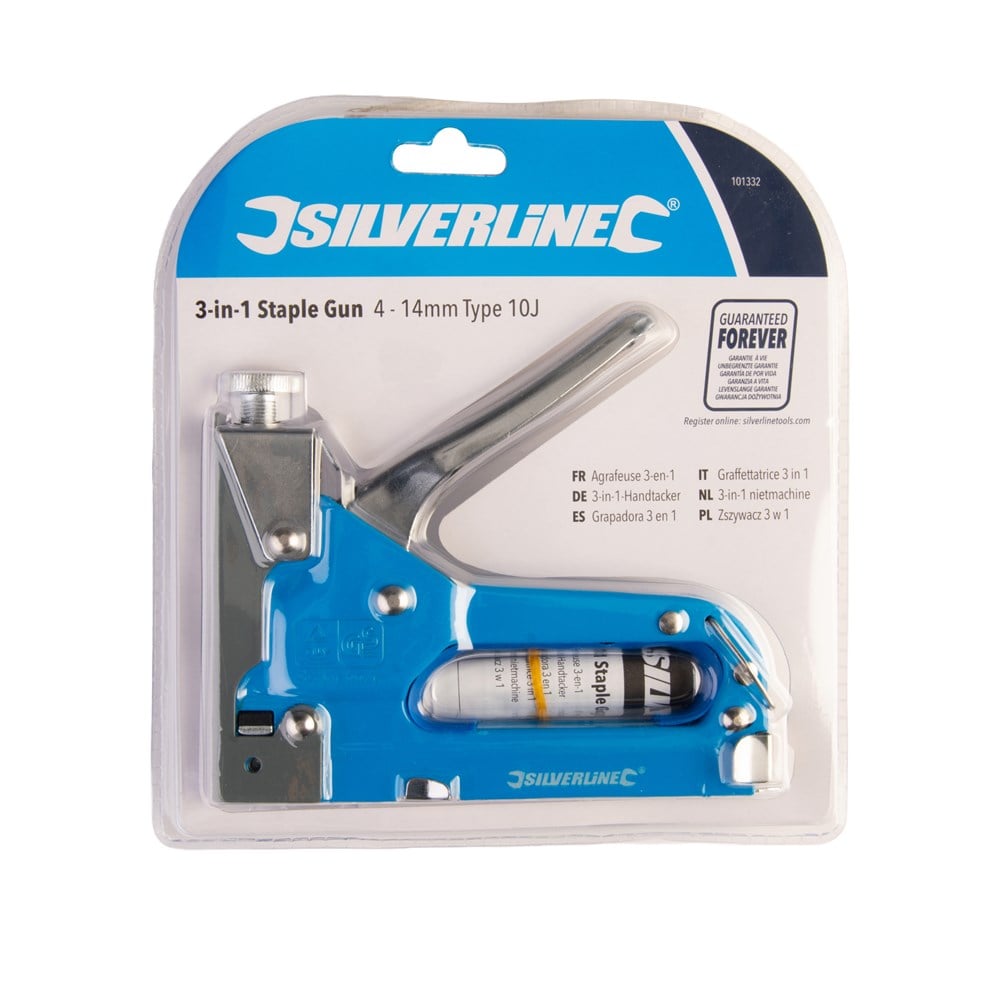 Toolstream Ltd Silverline 3in1 Staple Gun