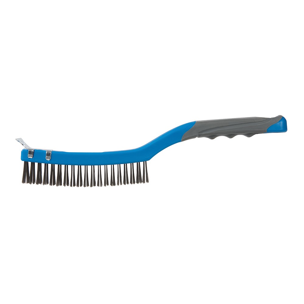 Toolstream Ltd Silverline Stainless Steel Wire Brush with Scraper