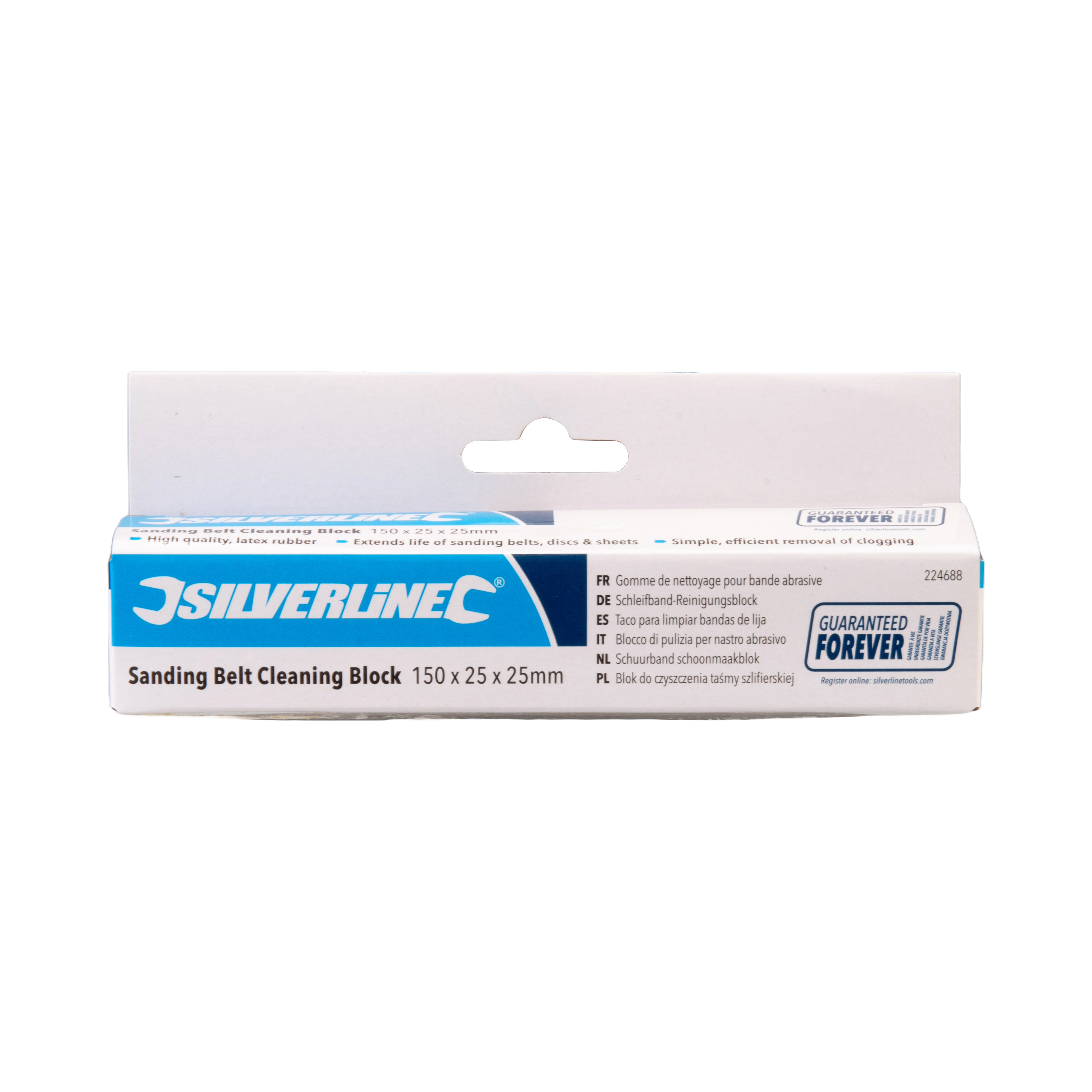 Toolstream Ltd Silverline Sanding Belt Cleaning Block