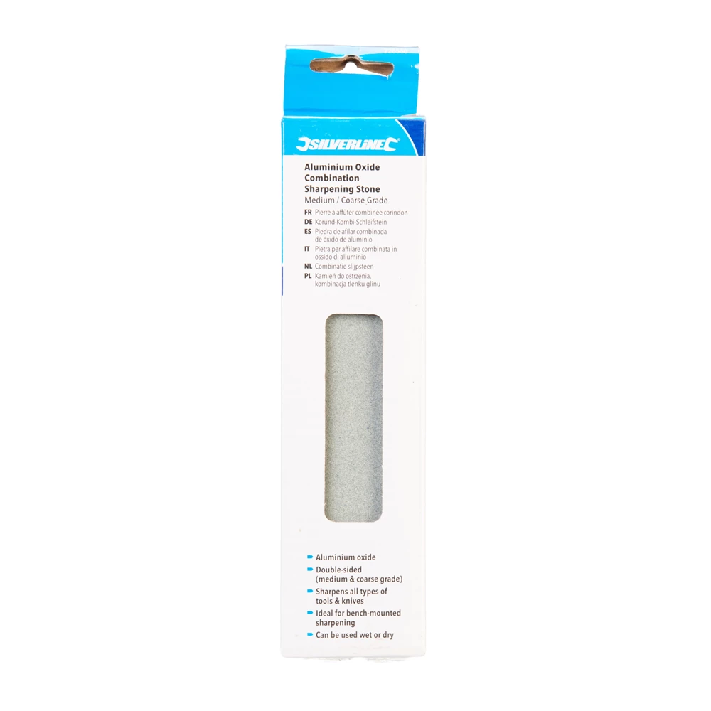 Toolstream Ltd Silverline Aluminium Oxide Combination Sharpening Stone