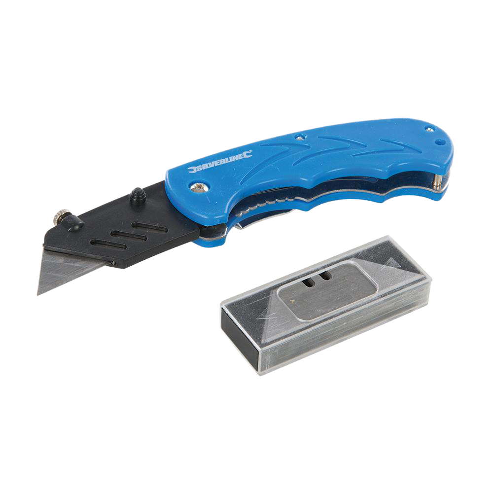 Toolstream Ltd Silverline Folding Utility Knife