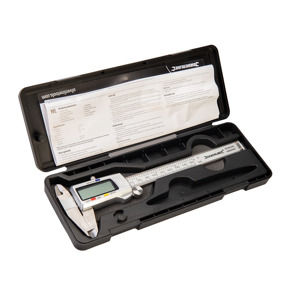 Toolstream Ltd Silverline Digital Vernier Caliper