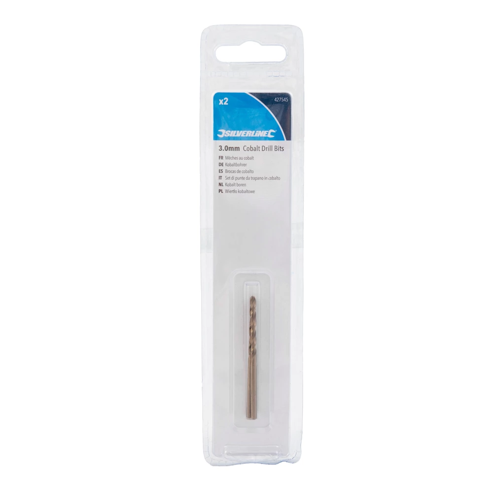 Toolstream Ltd Silverline Cobalt Drill Bits 2pk