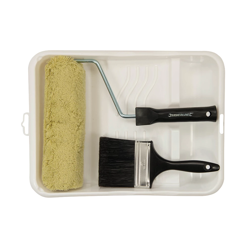 Toolstream Ltd Silverline Masonry Roller Set 3pce