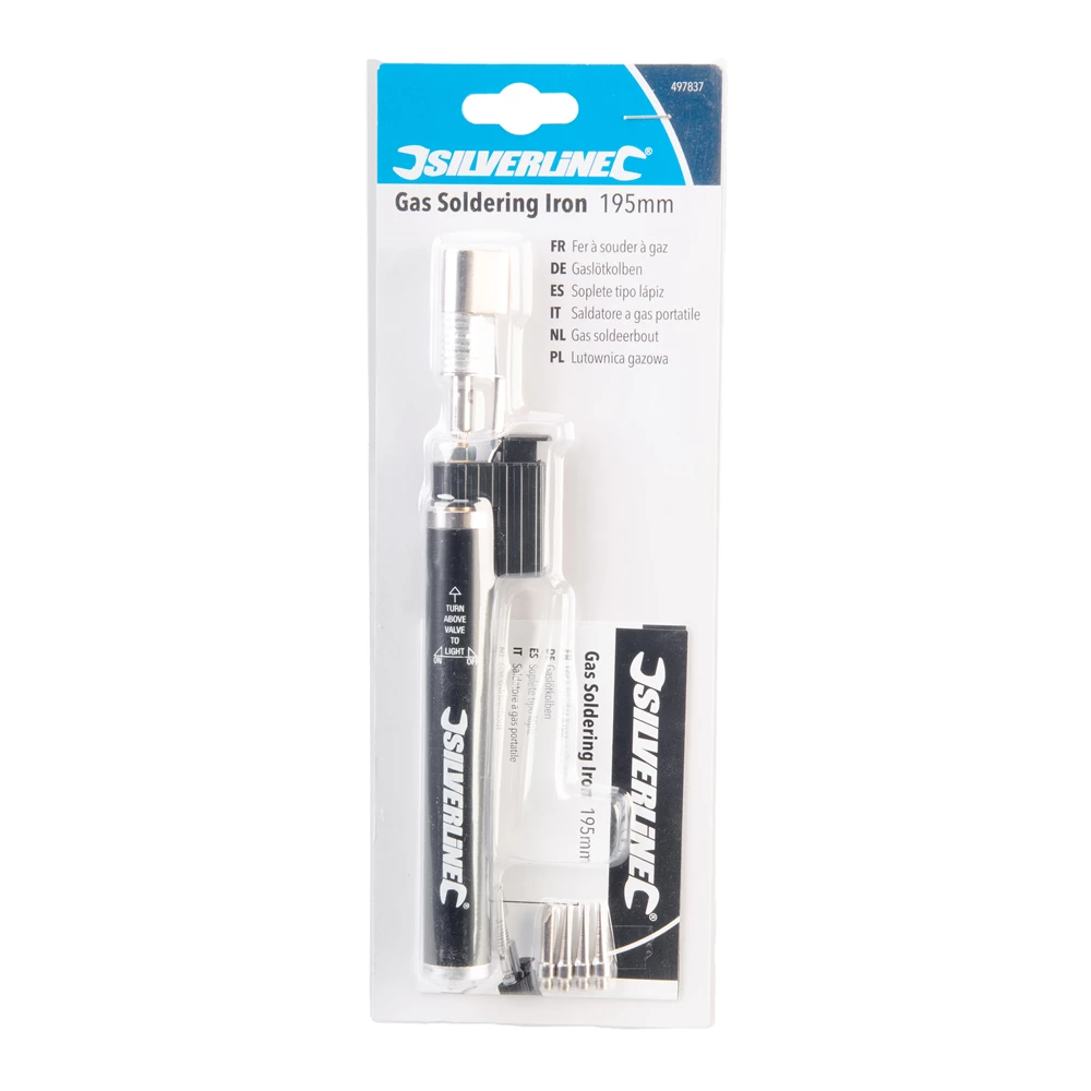 Toolstream Ltd Silverline Gas Soldering Iron