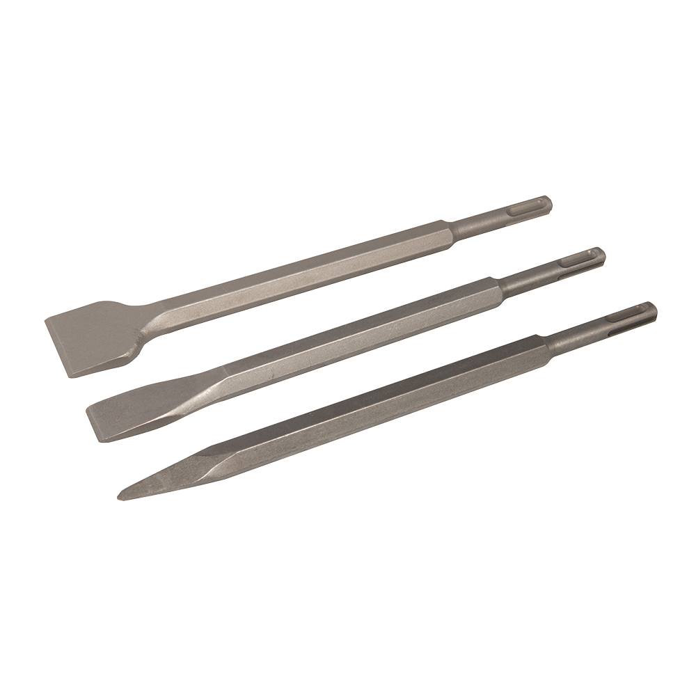 Toolstream Ltd | Silverline SDS Plus Hex Chisel Set 3pce