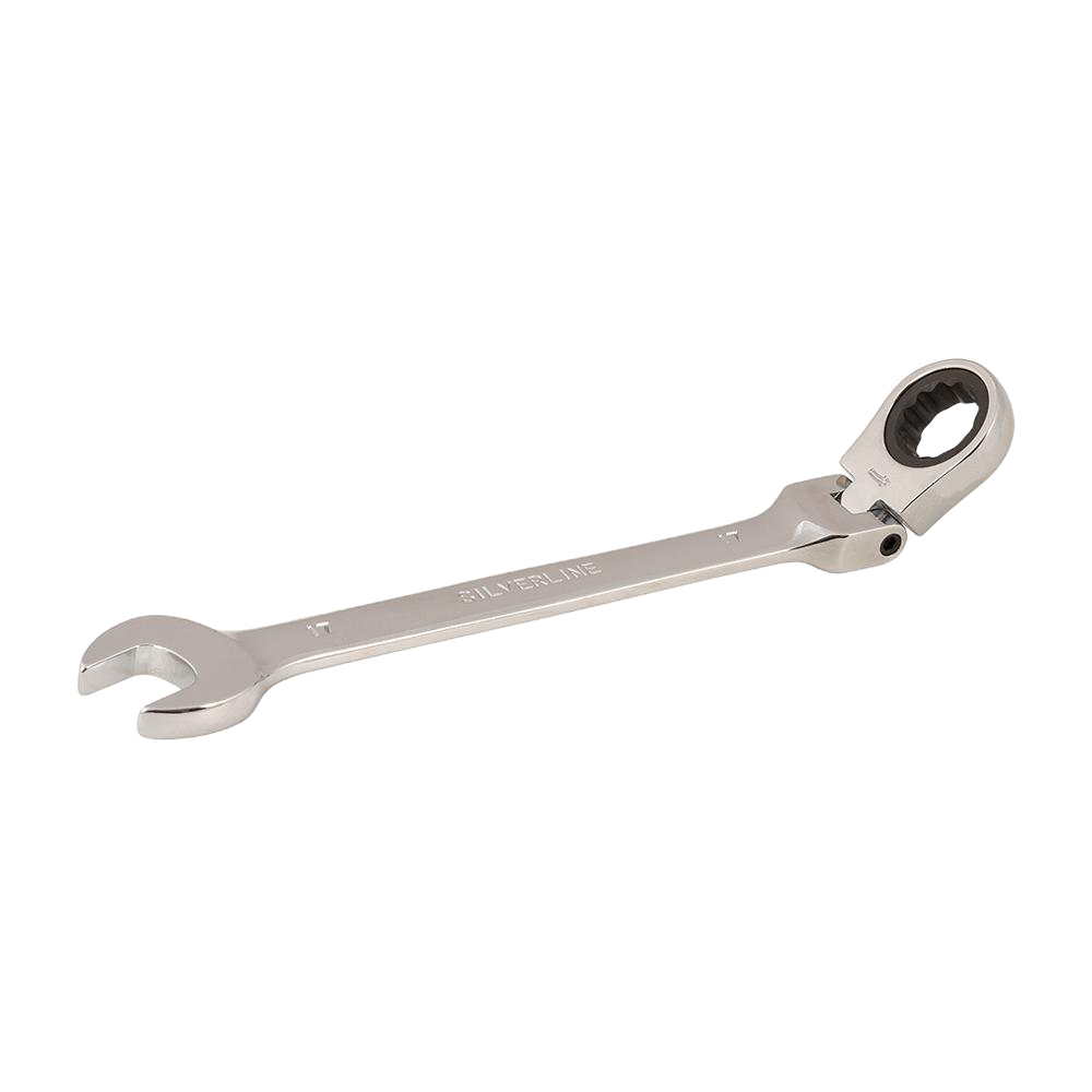 Toolstream Ltd Silverline Flexible Head Ratchet Spanner