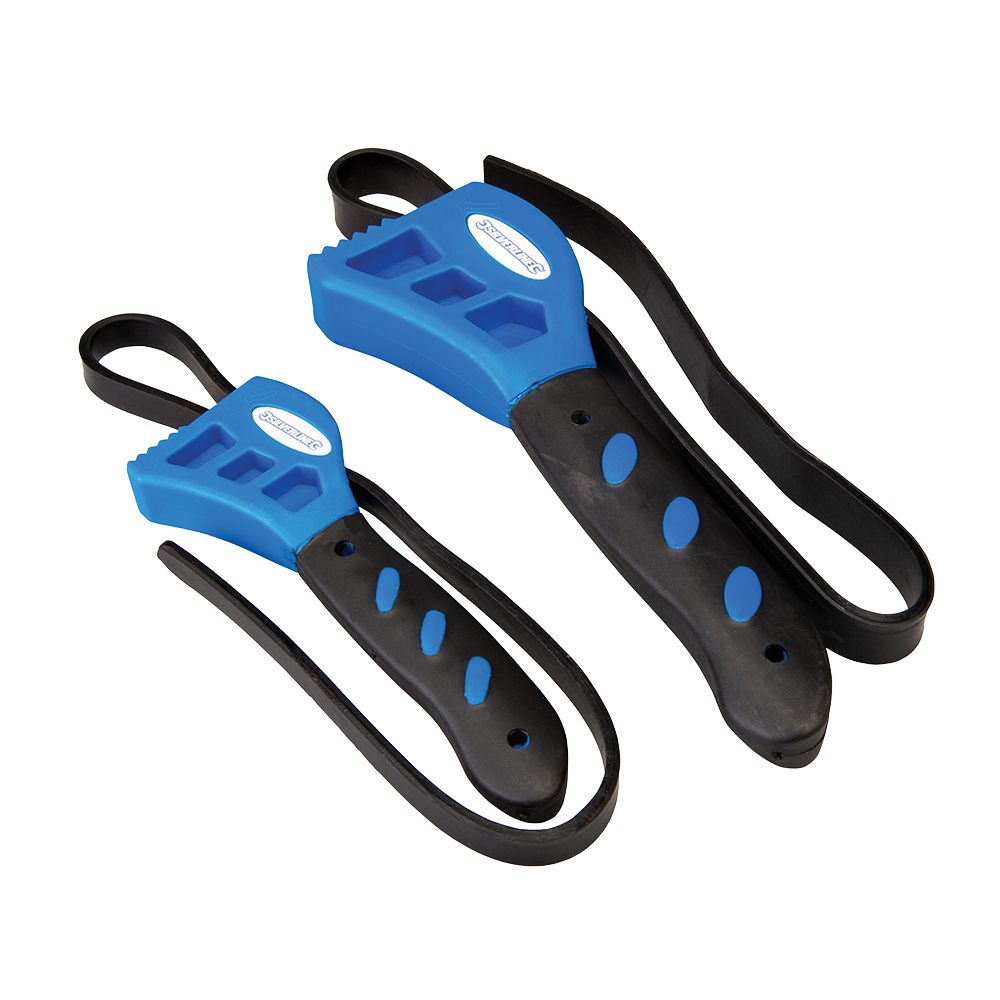 Toolstream Ltd Silverline Rubber Strap Wrenches Set 2pce