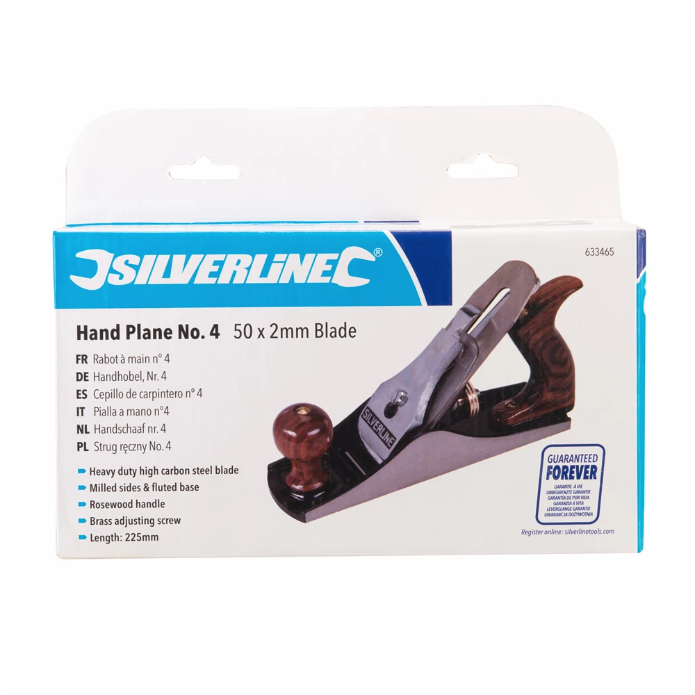 Toolstream Ltd Silverline Hand Plane No. 4