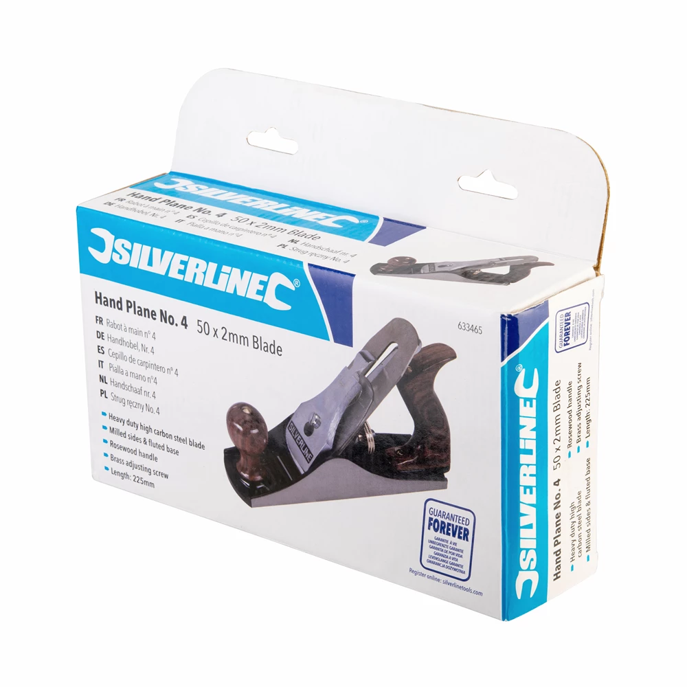 Toolstream Ltd Silverline Hand Plane No. 4