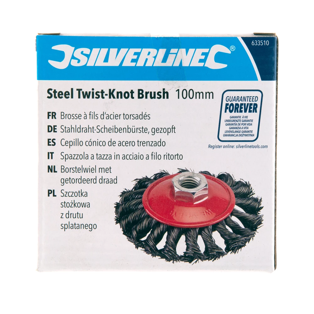 Toolstream Ltd Silverline Steel TwistKnot Brush