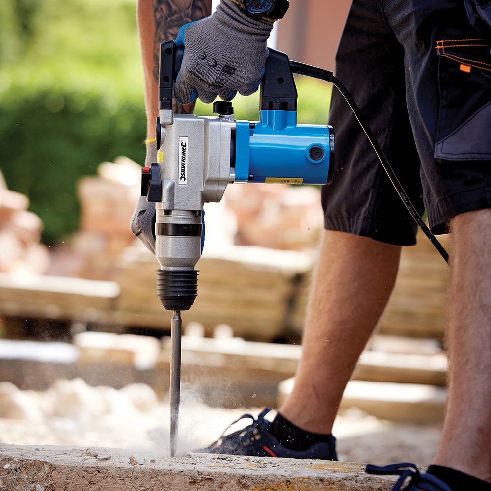 Toolstream Ltd Silverline 850W SDS Plus Hammer Drill