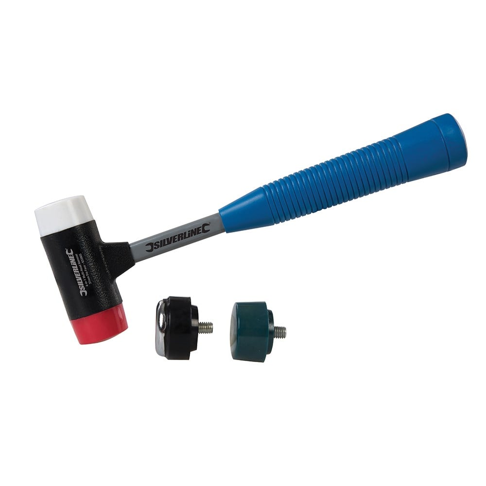Toolstream Ltd Silverline 4in1 MultiHead Hammer