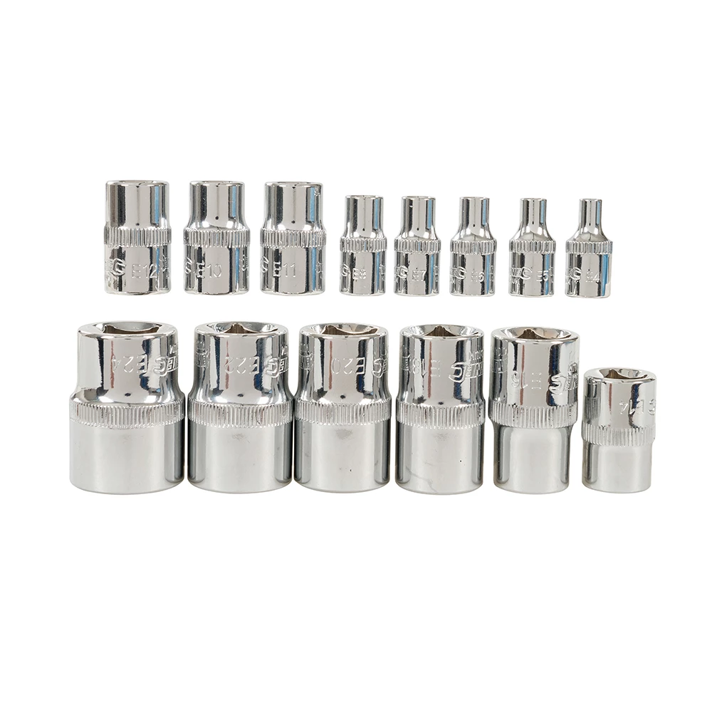 Toolstream Ltd Silverline E4E24 Socket Extension Set 14pce