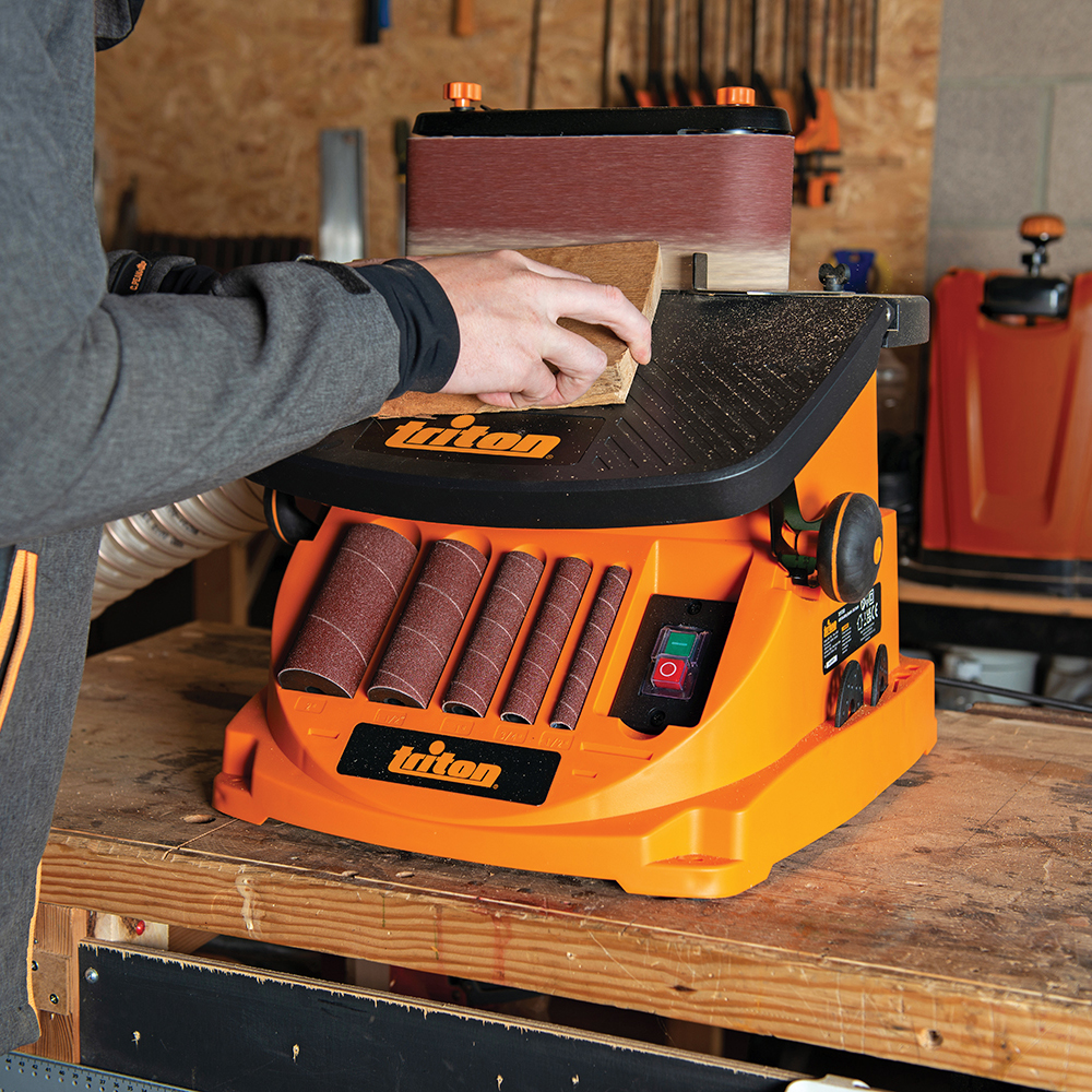 Toolstream Ltd Triton 450W Oscillating Spindle Belt Sander