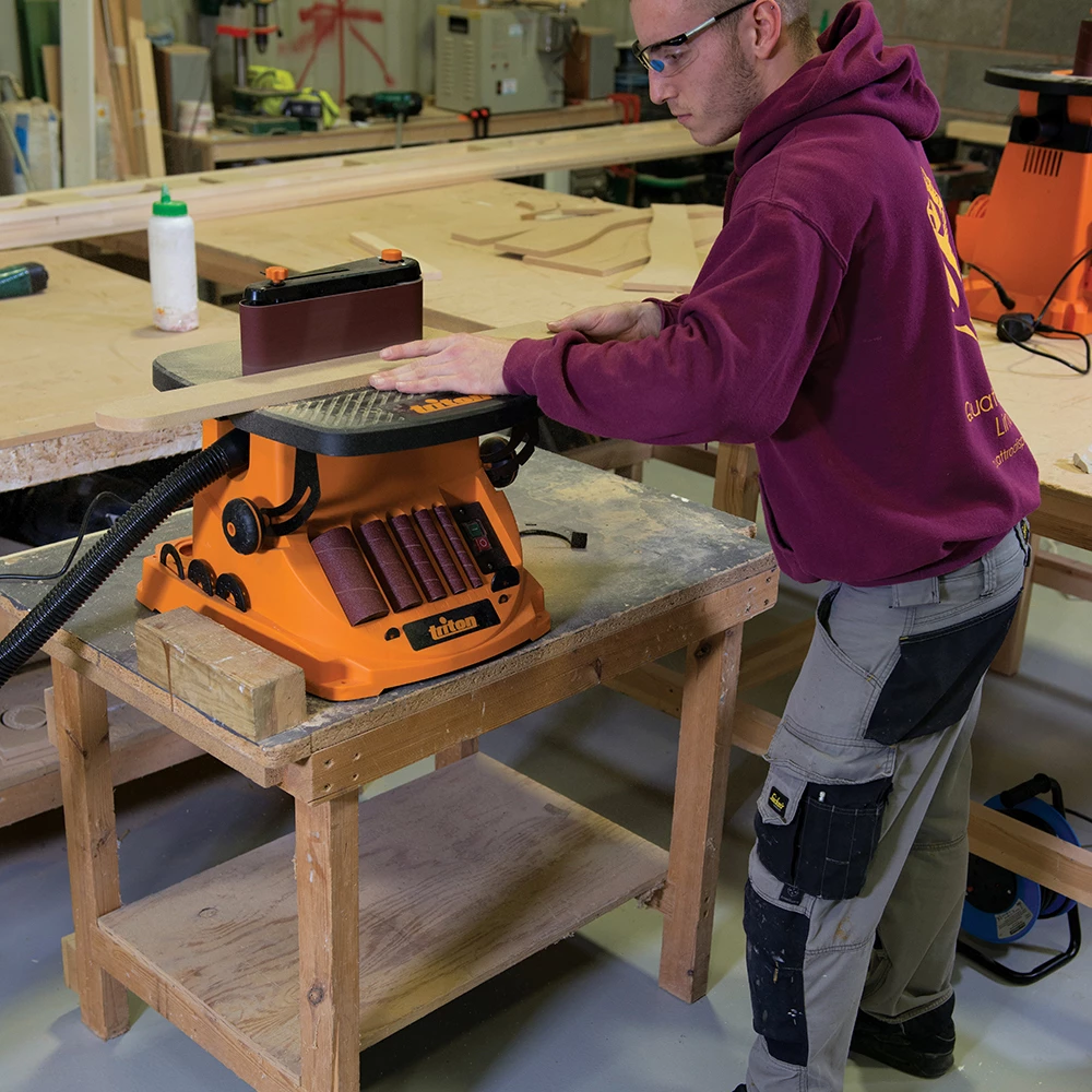 Toolstream Ltd Triton 450W Oscillating Spindle & Belt Sander